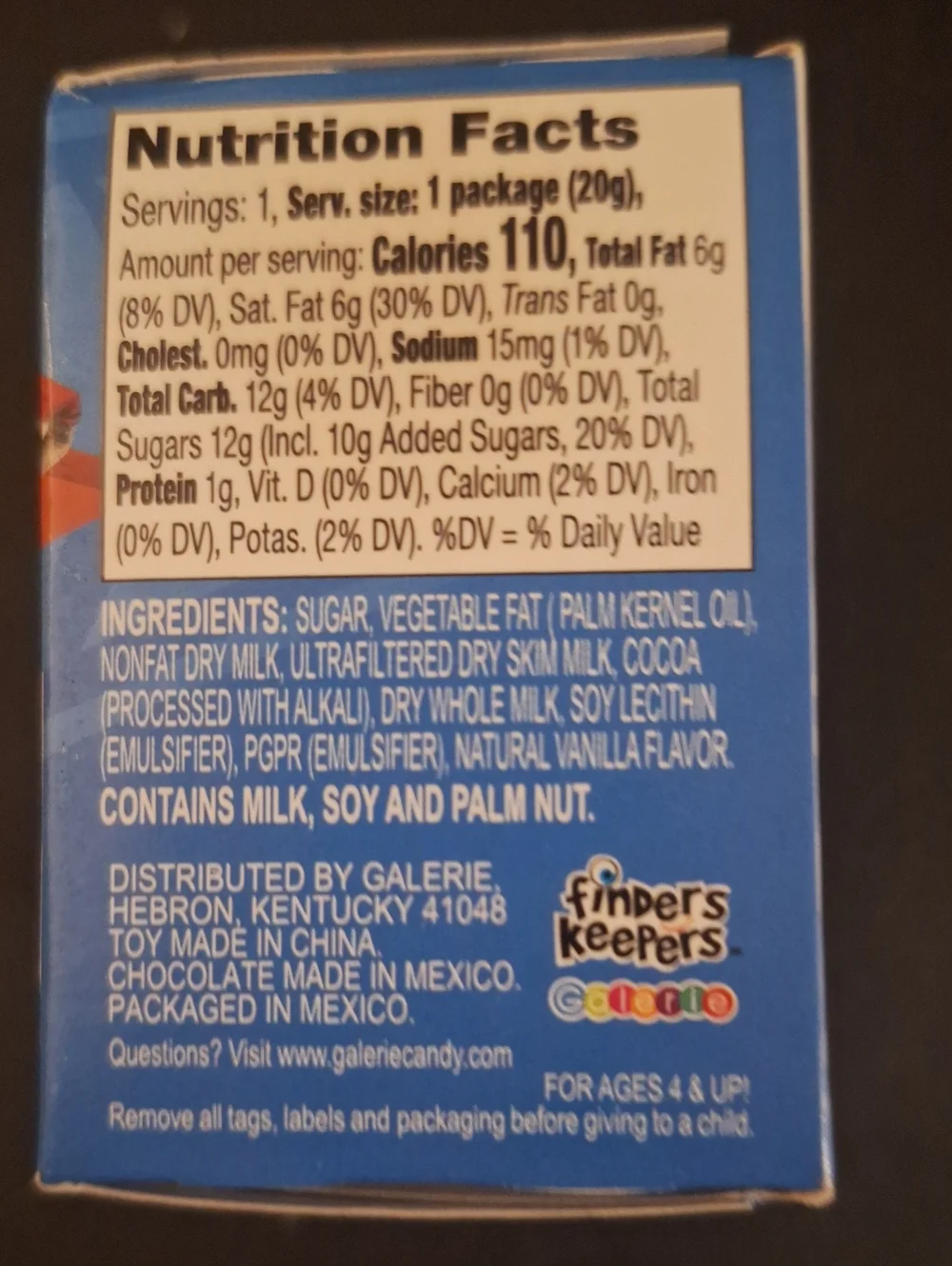 Finders Keepers Blue Hot Wheels Chocolatey Egg Surprise